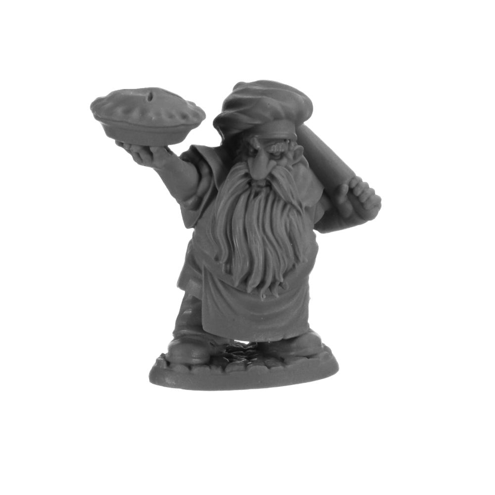 PREORDER Reaper: Bones USA Reaper Legends: Tub - Dwarf Baker (Plastic)