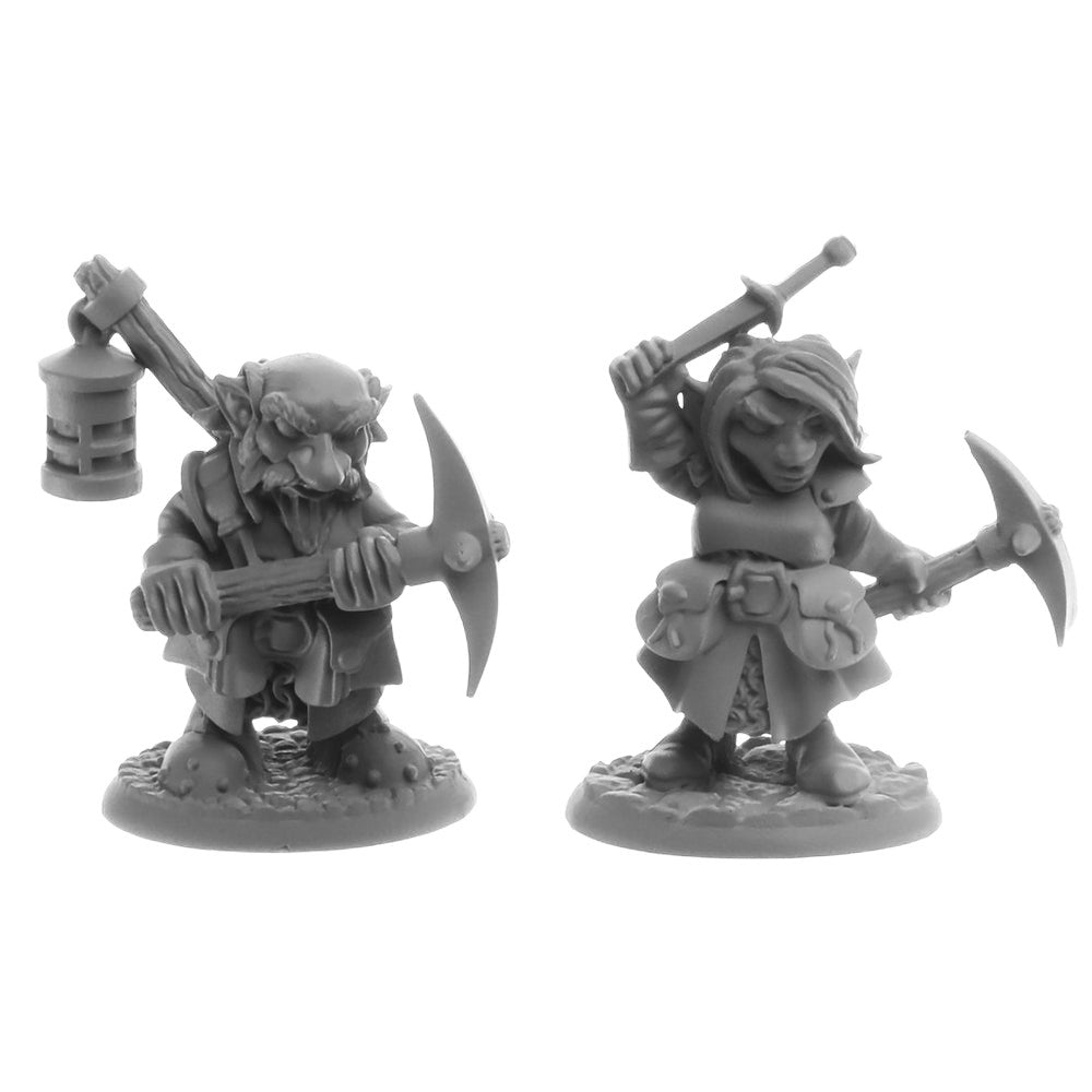 PREORDER Reaper: Bones USA Reaper Legends: Deep Gnome Heroes (2) (Plastic)