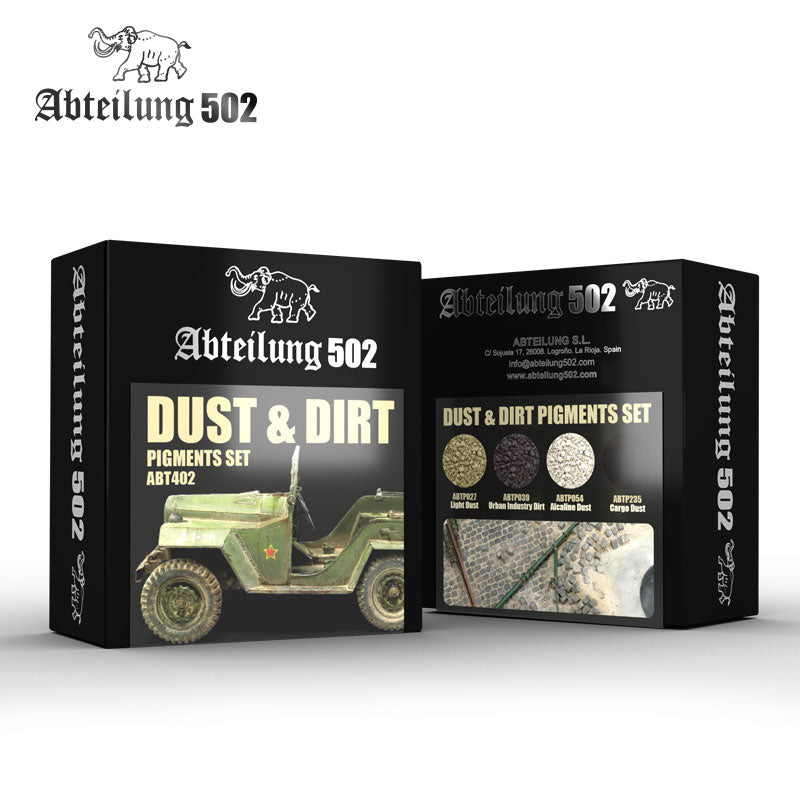 Abteilung 502 - Pigment Sets - Dust & Dirt - Pigments Set