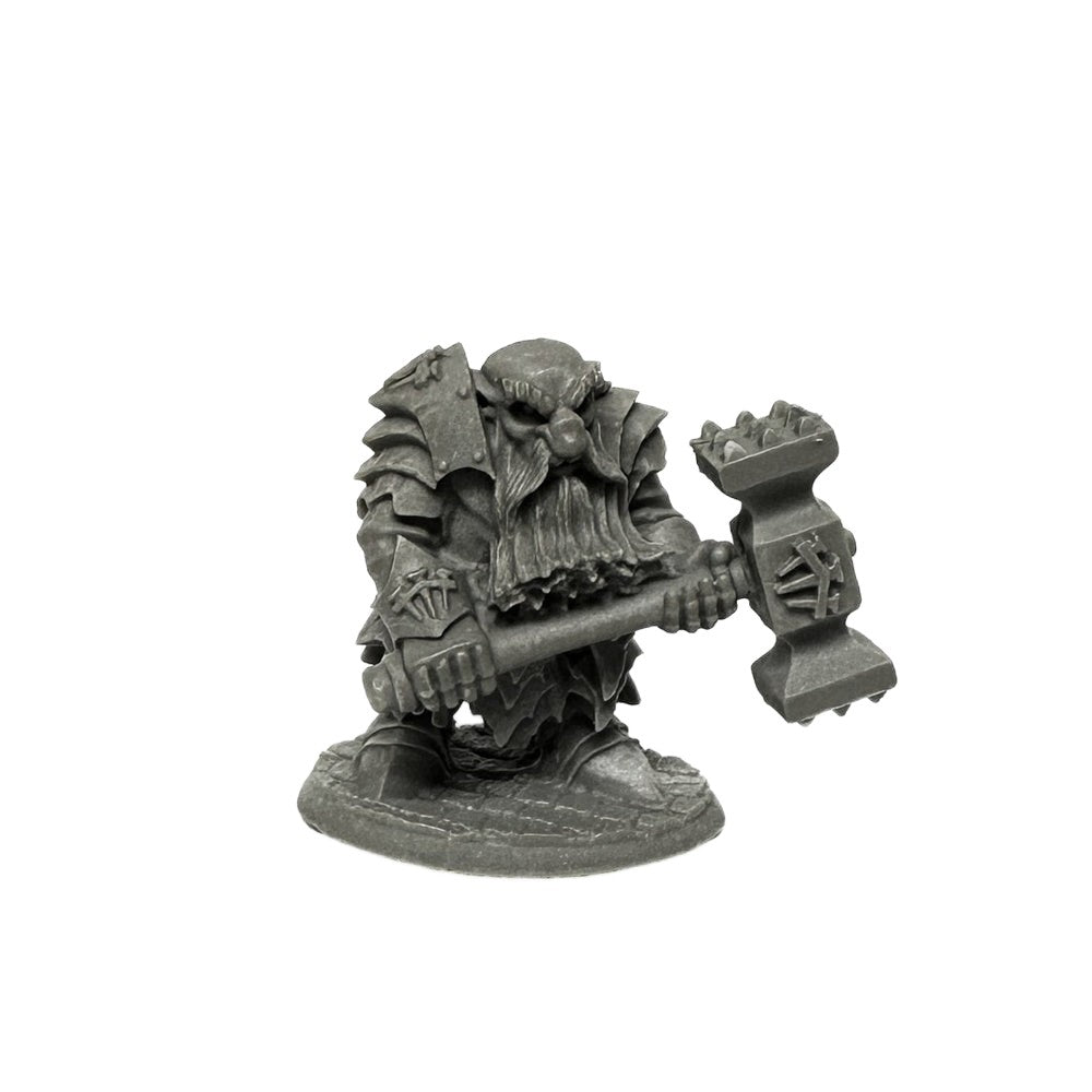 PREORDER Reaper: Bones USA Reaper Legends: Dark Dwarf Pounder (Plastic)