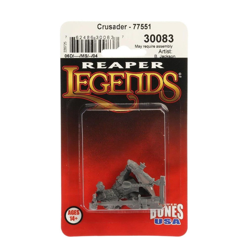 PREORDER Reaper: Bones USA Reaper Legends: Human Crusader (Plastic)