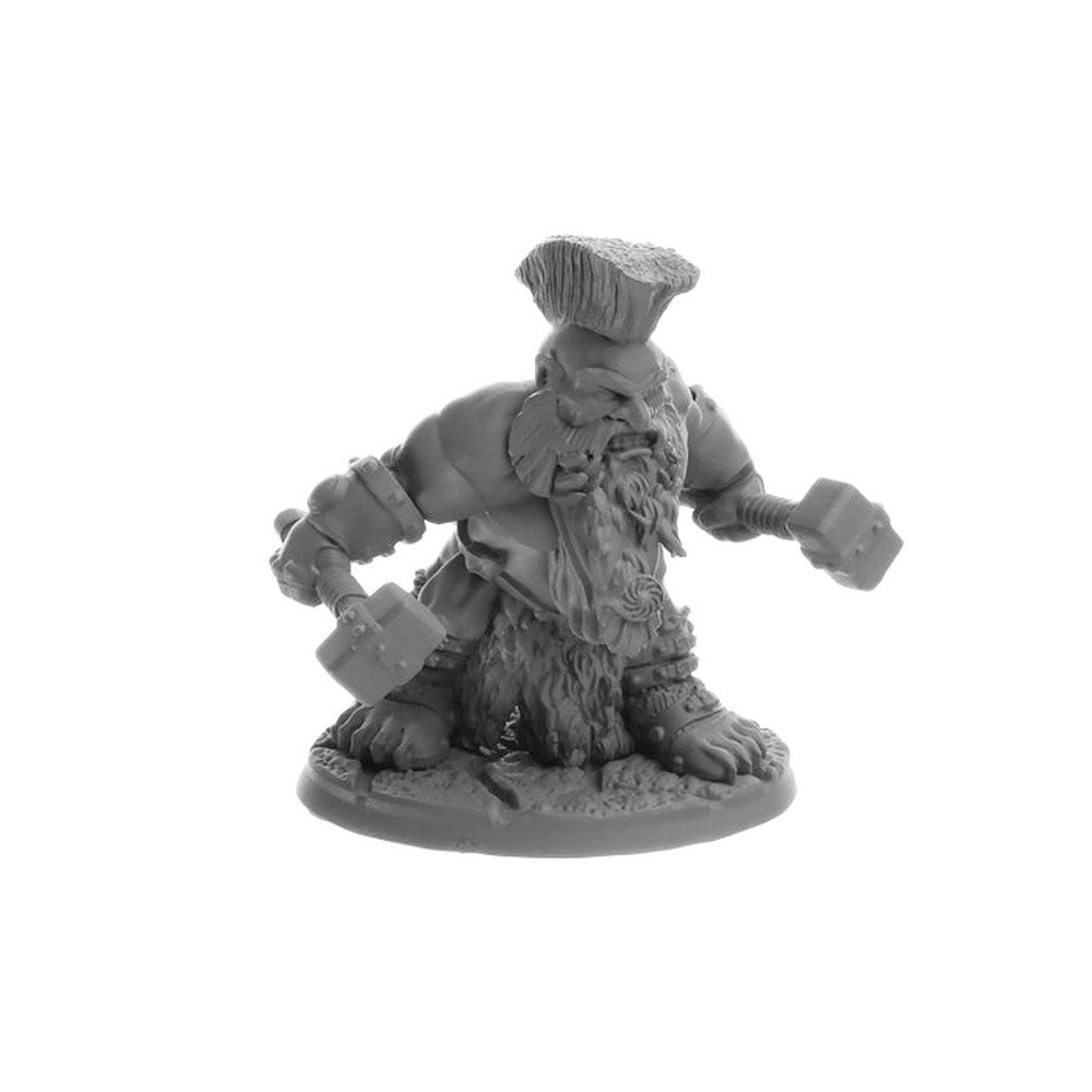 PREORDER Reaper: Bones USA Reaper Legends: Dorn Ironspike - Dwarf Warrior (Plastic)