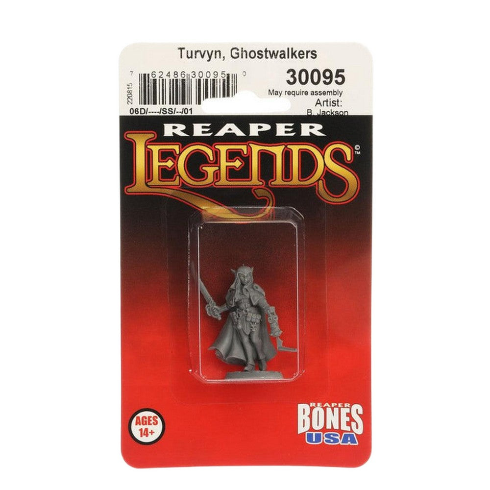 PREORDER Reaper: Bones USA Reaper Legends: Turvyn - Ghostwalkers (Plastic)