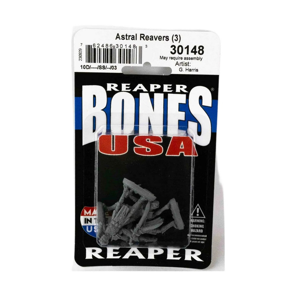 PREORDER Reaper: Bones USA Reaper Legends: Astral Reavers (3) (Plastic)