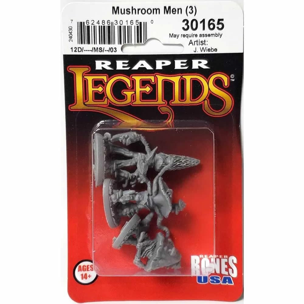PREORDER Reaper: Bones USA Reaper Legends: Fungoids (3) (Plastic)