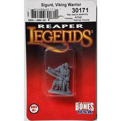 PREORDER Reaper: Bones USA Reaper Legends: Sigurd - Viking Warrior (Plastic)