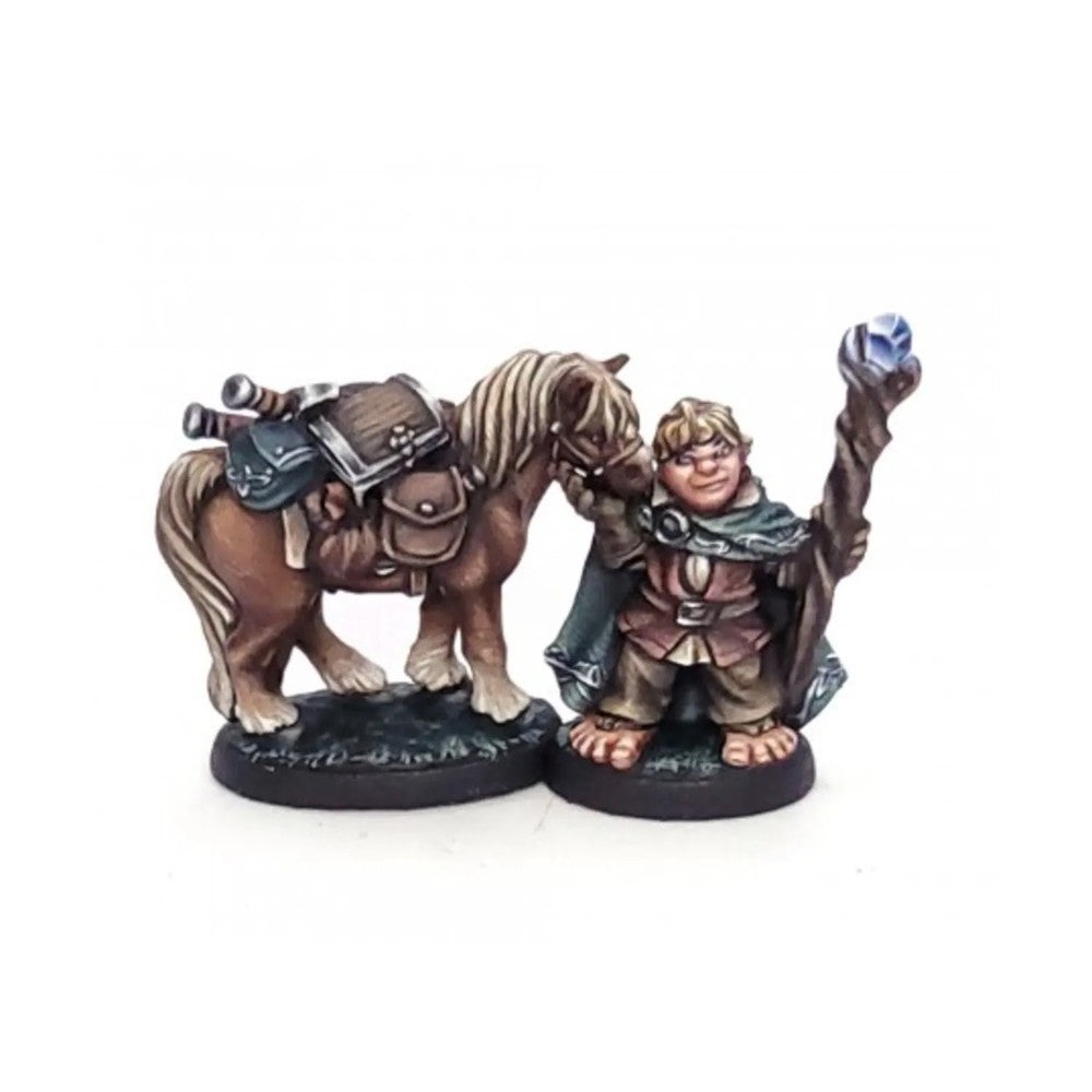 PREORDER Reaper: Bones USA Reaper Legends: Dobbin &amp; Boulder (Plastic)