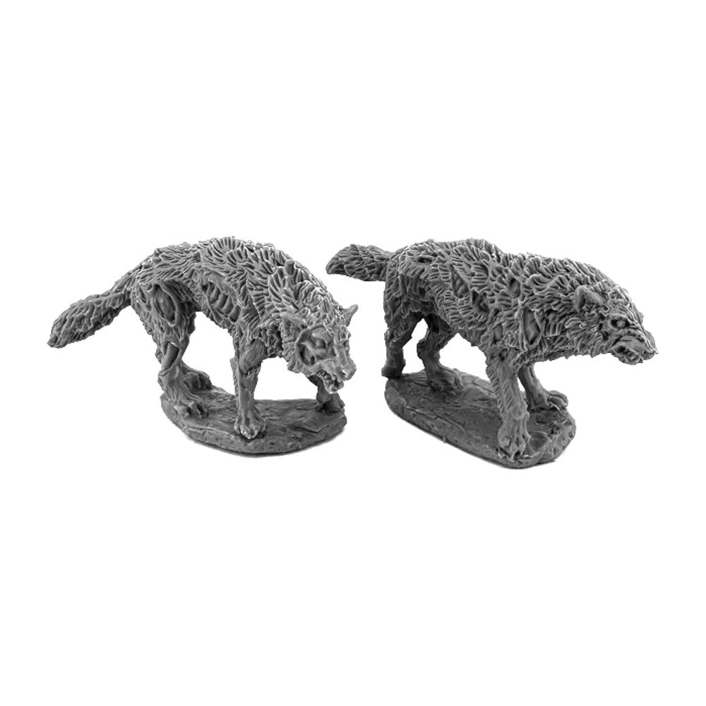 PREORDER Reaper: Bones USA Reaper Legends: Dread Wolves (2) (Plastic)