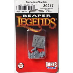 PREORDER Reaper: Bones USA Reaper Legends: Barbarian Chieftain (Plastic)