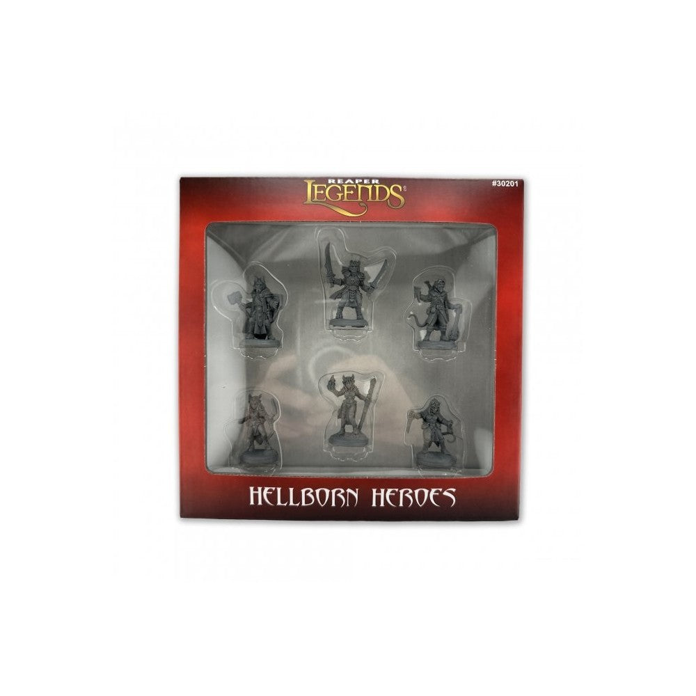 PREORDER Reaper: Bones USA Reaper Legends: Hellborn Heroes Boxed Set (Plastic)