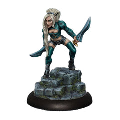 PREORDER Reaper: Bones USA Reaper Legends: Caryth - Female Dark Elf (Plastic)
