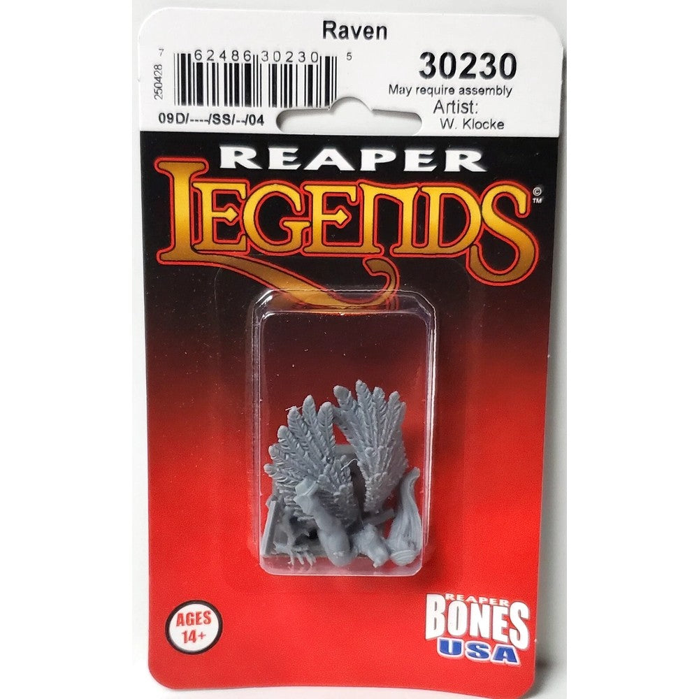 PREORDER Reaper: Bones USA Reaper Legends: Raven (Plastic)