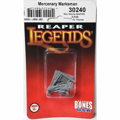 PREORDER Reaper: Bones USA Reaper Legends: Mercenary Marksman (Plastic)