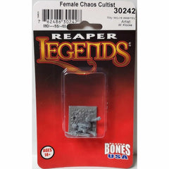 PREORDER Reaper: Bones USA Reaper Legends: Female Chaos Cultist (Plastic)