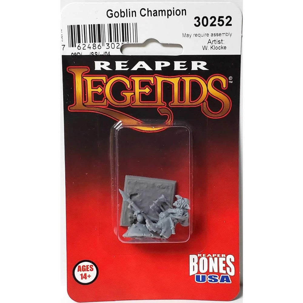PREORDER Reaper: Bones USA Reaper Legends: Goblin Champion (Plastic)