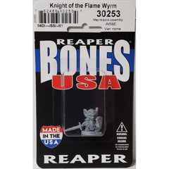PREORDER Reaper: Bones USA Reaper Legends: Mousling - Knight of the Flame Wyrm on Foot (Plastic)
