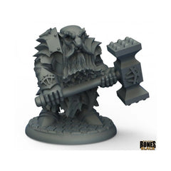 PREORDER Reaper: Bones Black: Dark Dwarf Pounder (Plastic)