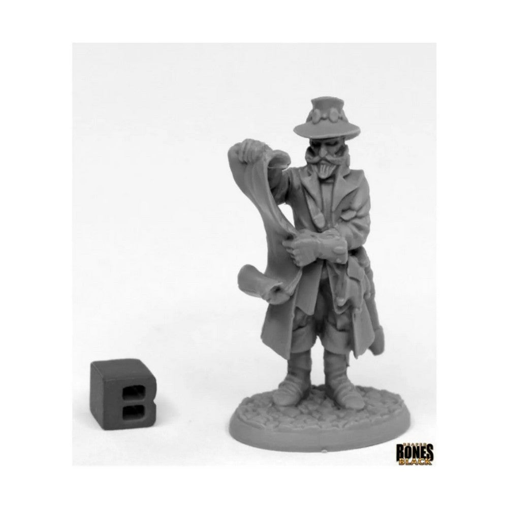PREORDER Reaper: Bones Black: Sheriff Drumfasser (Plastic)