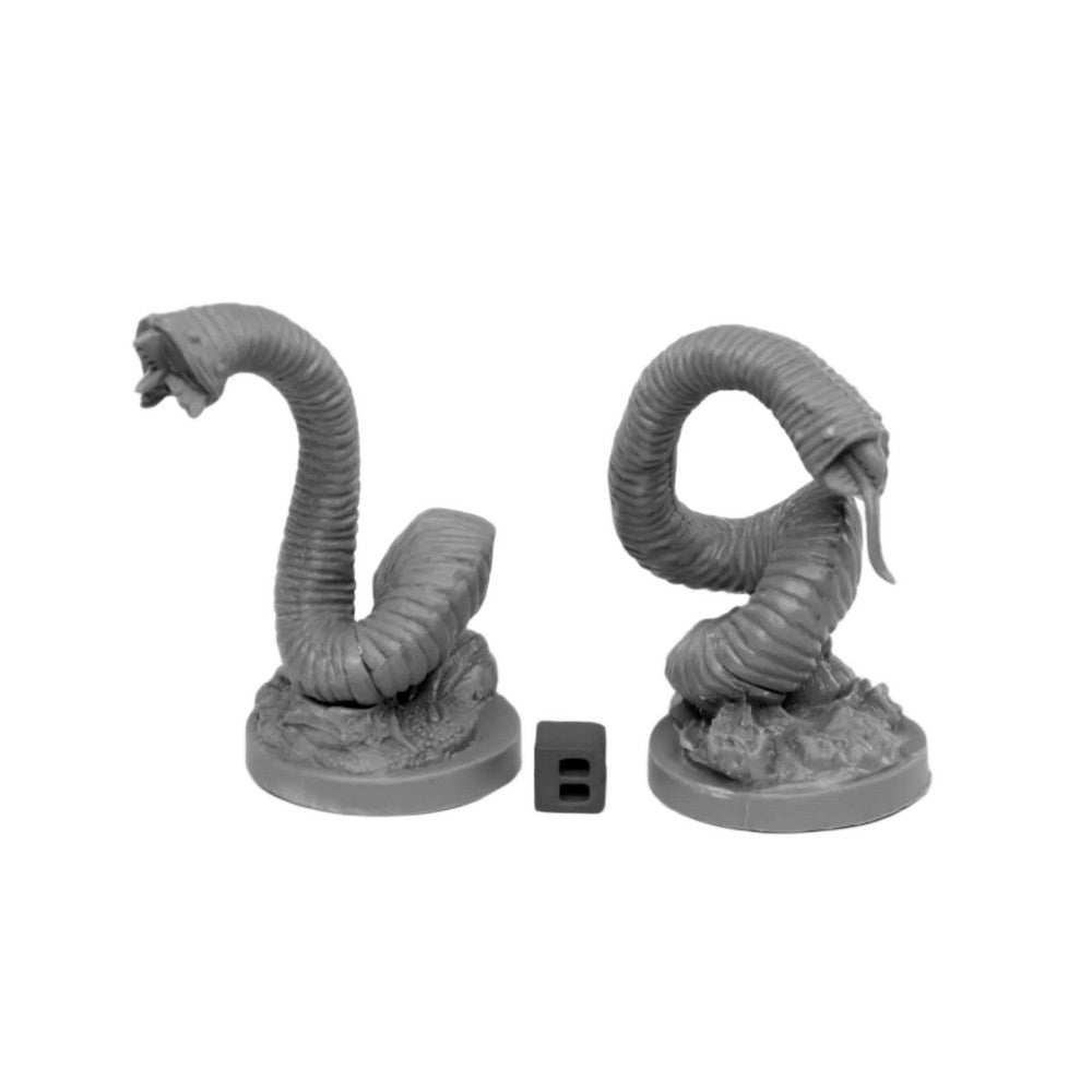PREORDER Reaper: Bones Black: Giant Leeches (2) (Plastic)