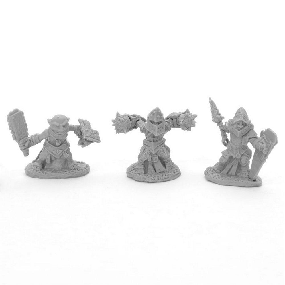 PREORDER Reaper: Bones Black: Bloodstone Gnome Warriors (3) (Plastic)
