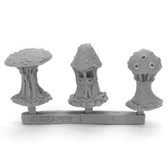 PREORDER Reaper: Bones Black: Shrieking Fungi (3) (Plastic)