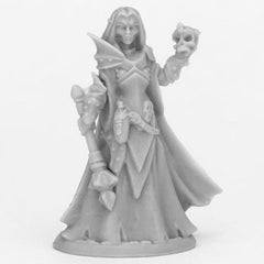 PREORDER Reaper: Bones Black: Dark Elf Priestess (Plastic)