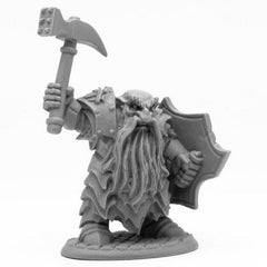 PREORDER Reaper: Bones Black: Enlarged Dark Dwarf Smiter (Plastic)