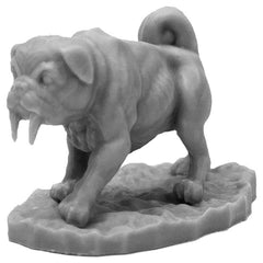 PREORDER Reaper: Bones Black: Sabertooth Pug (Plastic)