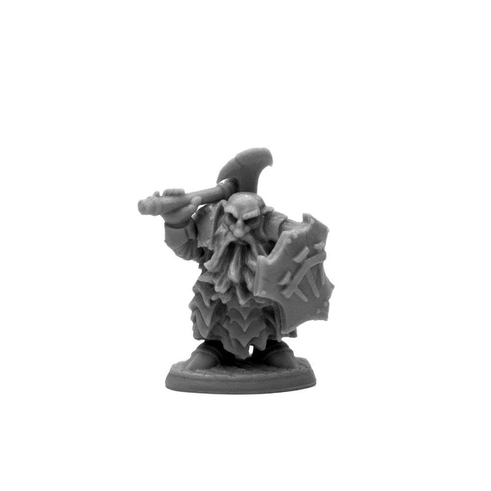 PREORDER Reaper: Bones Black: Dark Dwarf Cleaver (Plastic)