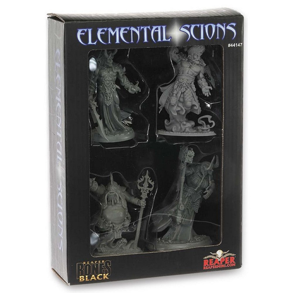 PREORDER Reaper: Bones Black: Elemental Scions (Plastic)