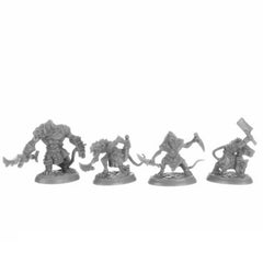 PREORDER Reaper: Bones Black: Wererats (4) (Plastic)