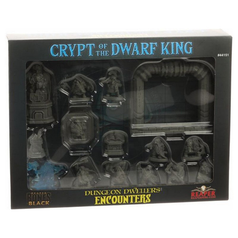 PREORDER Reaper: Bones Black: Crypt of the Dwarf King Boxed Set (Plastic)