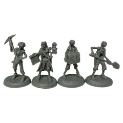 PREORDER Reaper: Bones Black: Skeletal Treasure Crew (4) (Plastic)