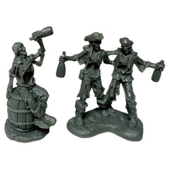 PREORDER Reaper: Bones Black: Skeletal Rum Runners (2) (Plastic)