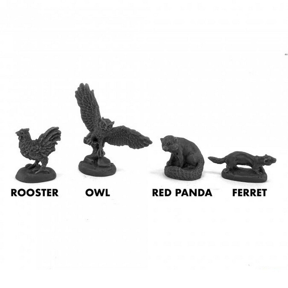 PREORDER Reaper: Bones Black: Familiars (4) (Plastic)
