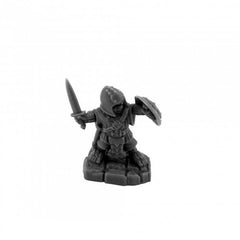 PREORDER Reaper: Bones Black: Halfling Fighter (Plastic)