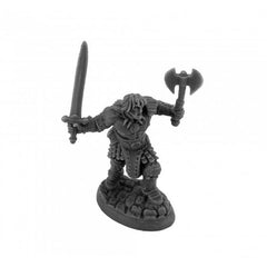 PREORDER Reaper: Bones Black: Cal Arath - Barbarian Conqueror (Plastic)