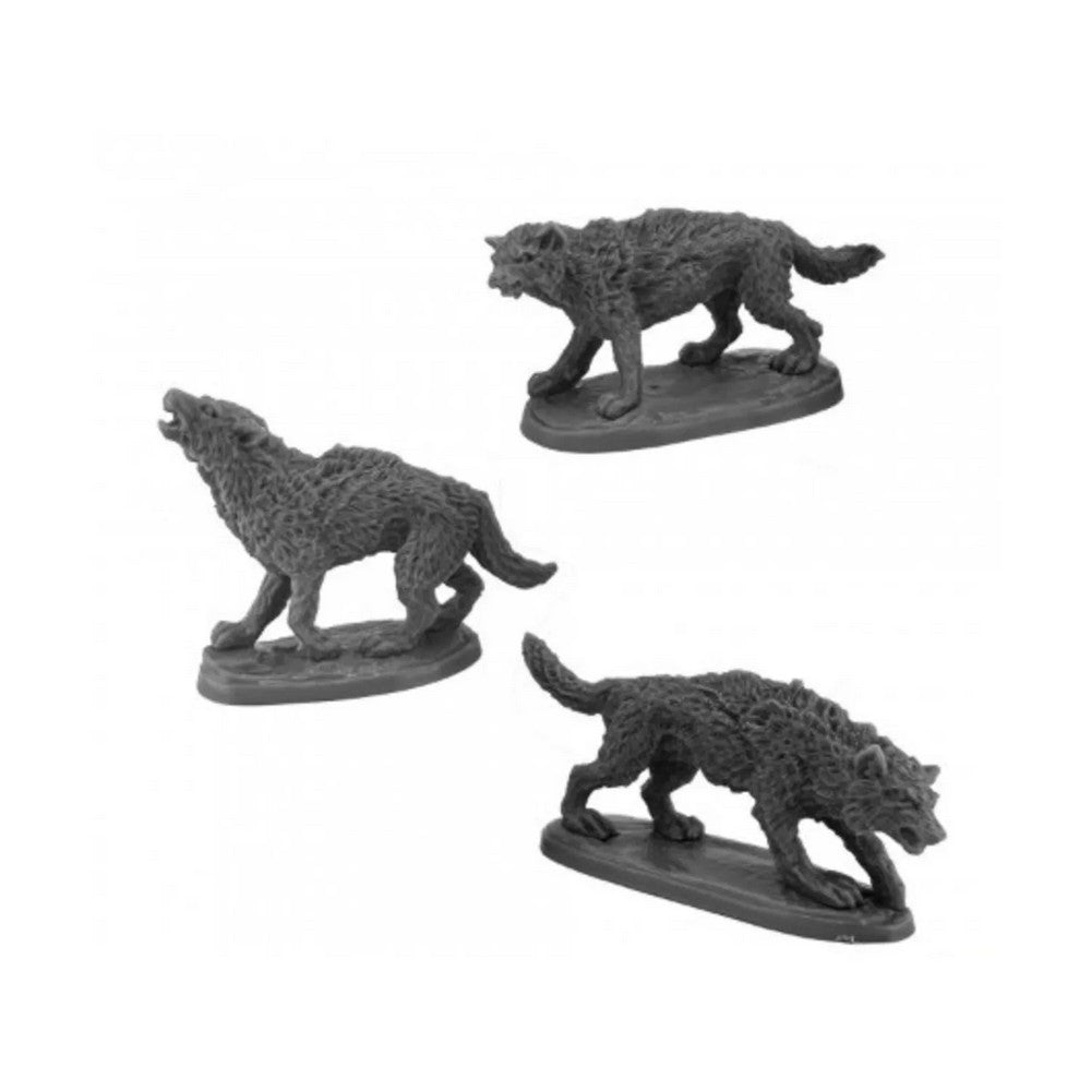 PREORDER Reaper: Bones Black: Wolf Pack (3) (Plastic)