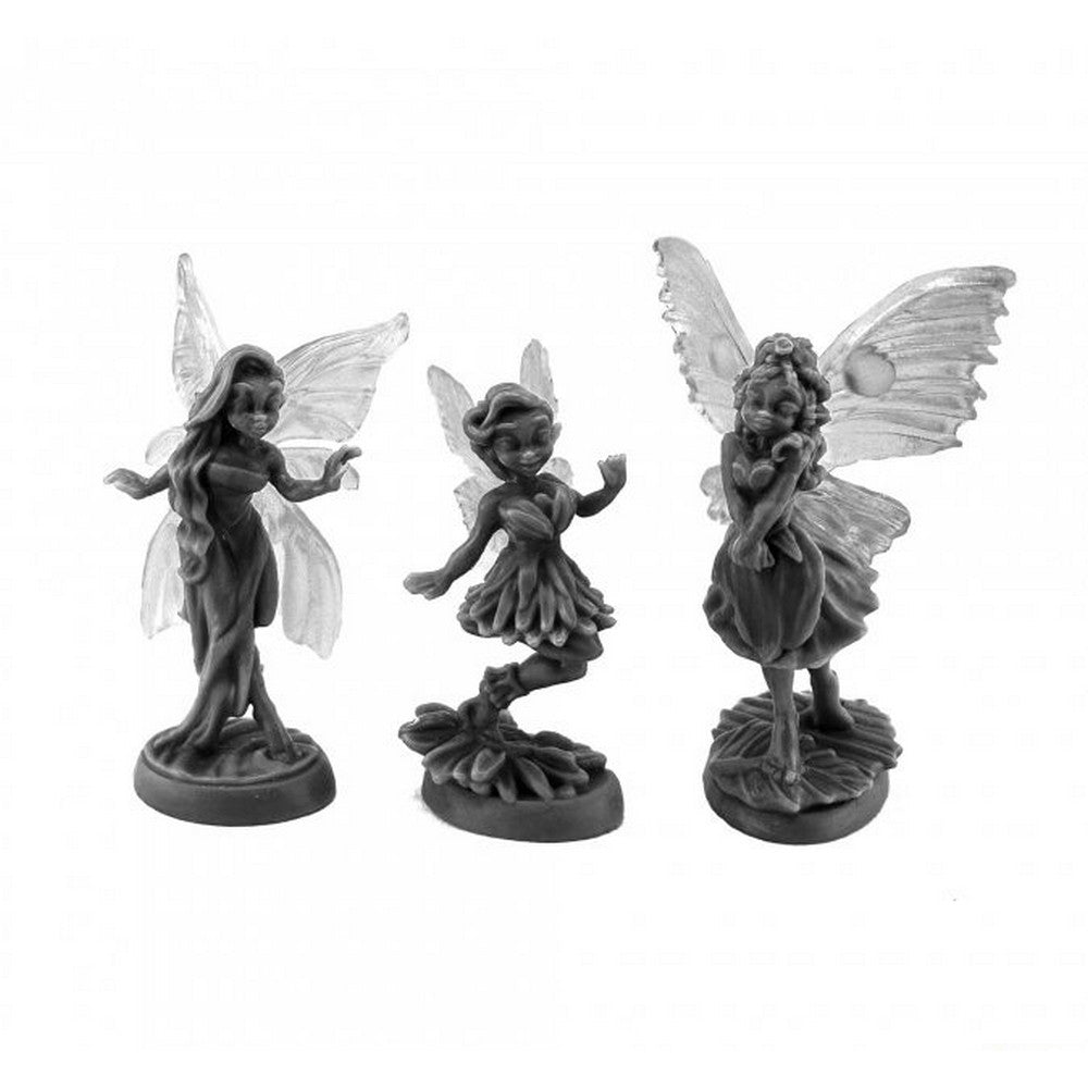 PREORDER Reaper: Bones Black: Fairies (3) (Plastic)