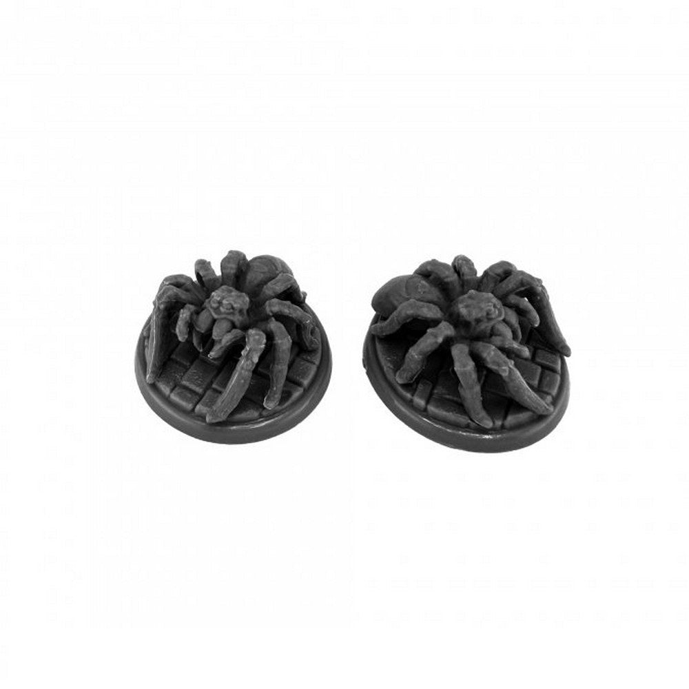 PREORDER Reaper: Bones Black: Monstrous Spiders (Medium)(2) (Plastic)