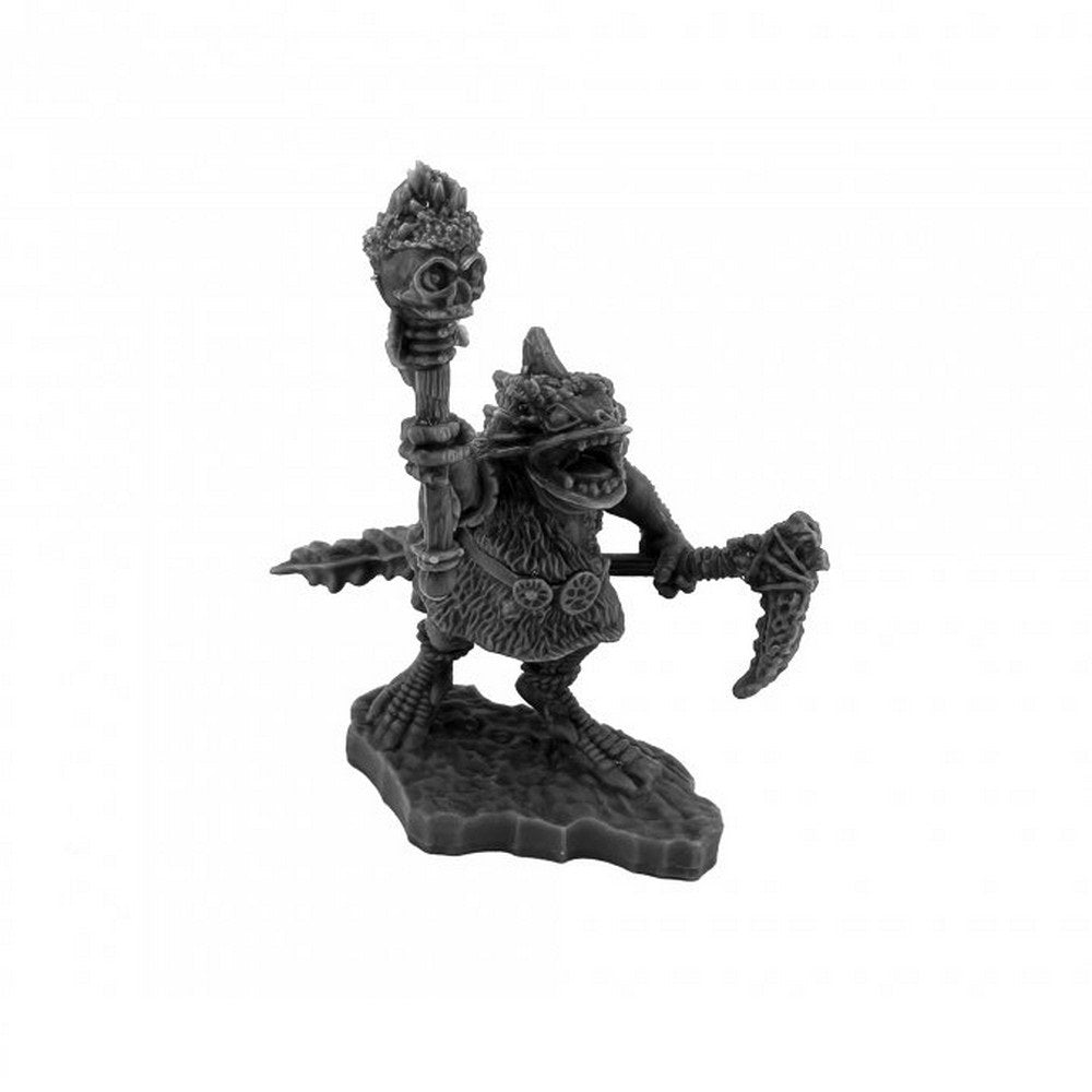 PREORDER Reaper: Bones Black: KMerklak - Troglodyte Chief (Plastic)