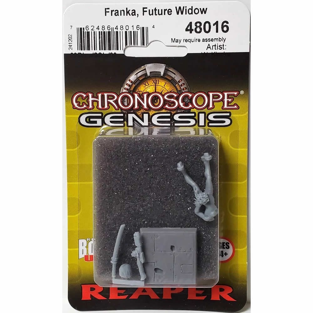 PREORDER Reaper: Chronoscope Genesis: Franka - Future Widow (Plastic)