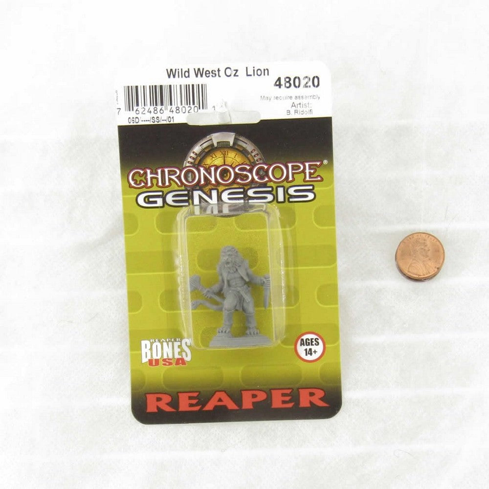 PREORDER Reaper: Chronoscope Genesis: Wild West Oz Lion (Plastic)