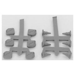 PREORDER Reaper: Bones Black: Modern Accessories (Gas Cans & Pylons) (Plastic)
