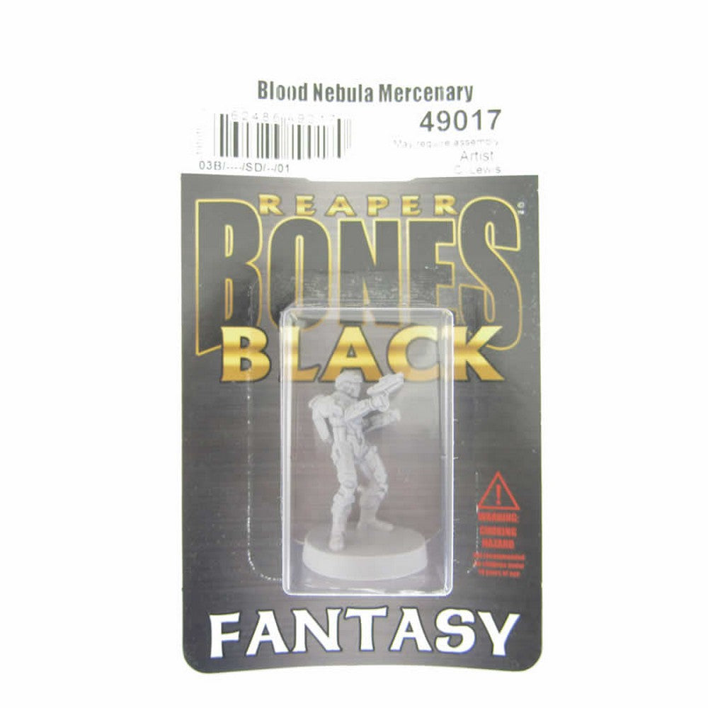 PREORDER Reaper: Bones Black: Blood Nebula Mercenary (Plastic)