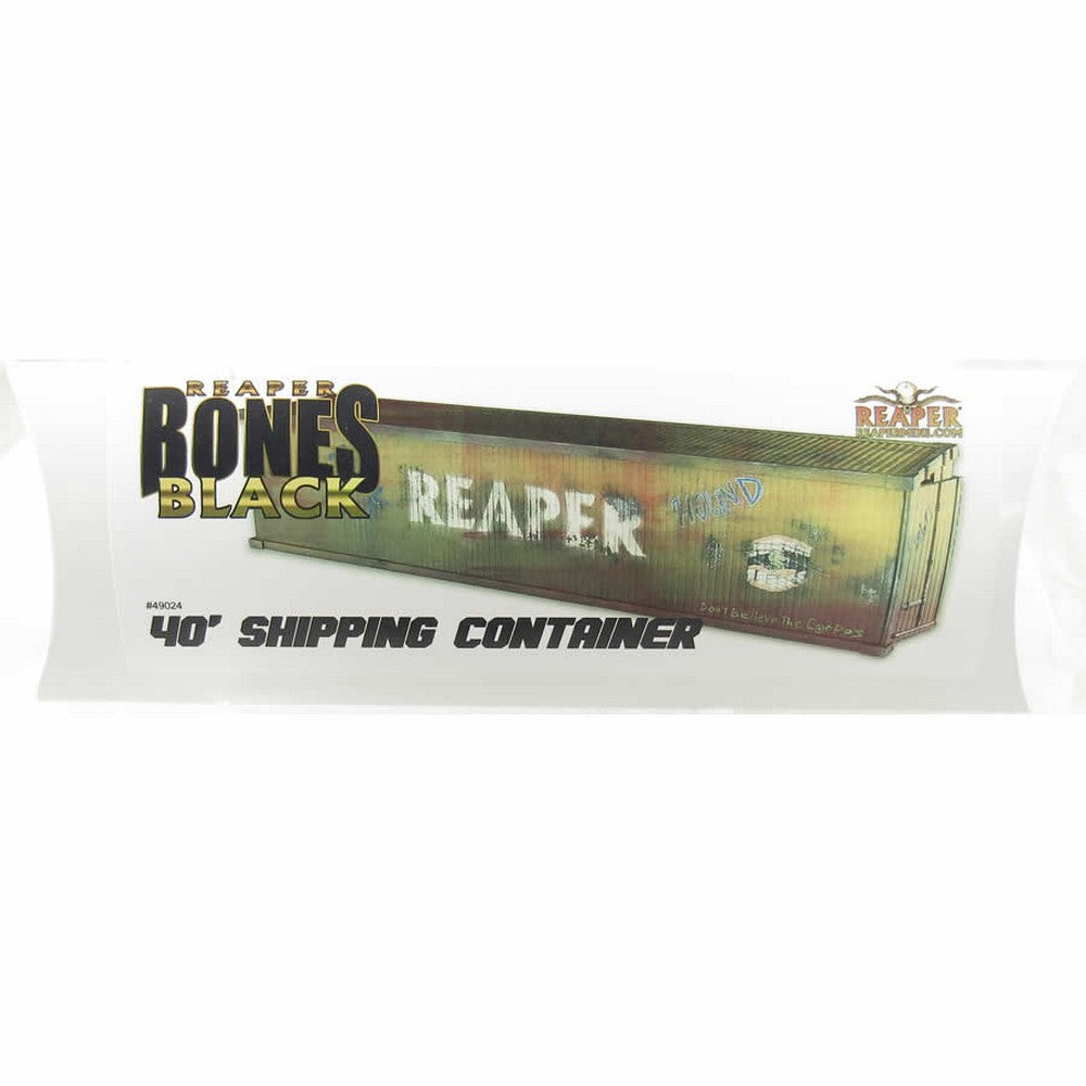 PREORDER Reaper: Bones Black: 40 Container (Plastic)