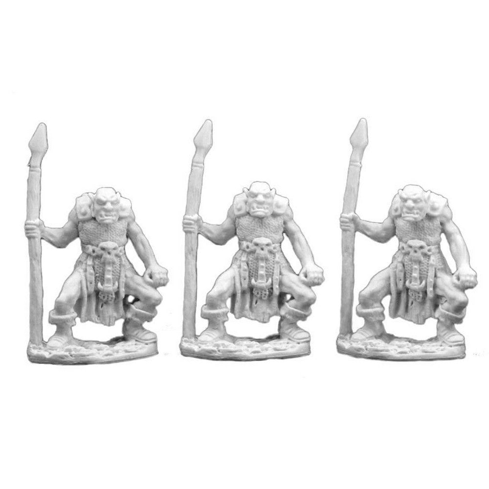 PREORDER Reaper: Bones Classic: Orc Spearmen (3) (Plastic)