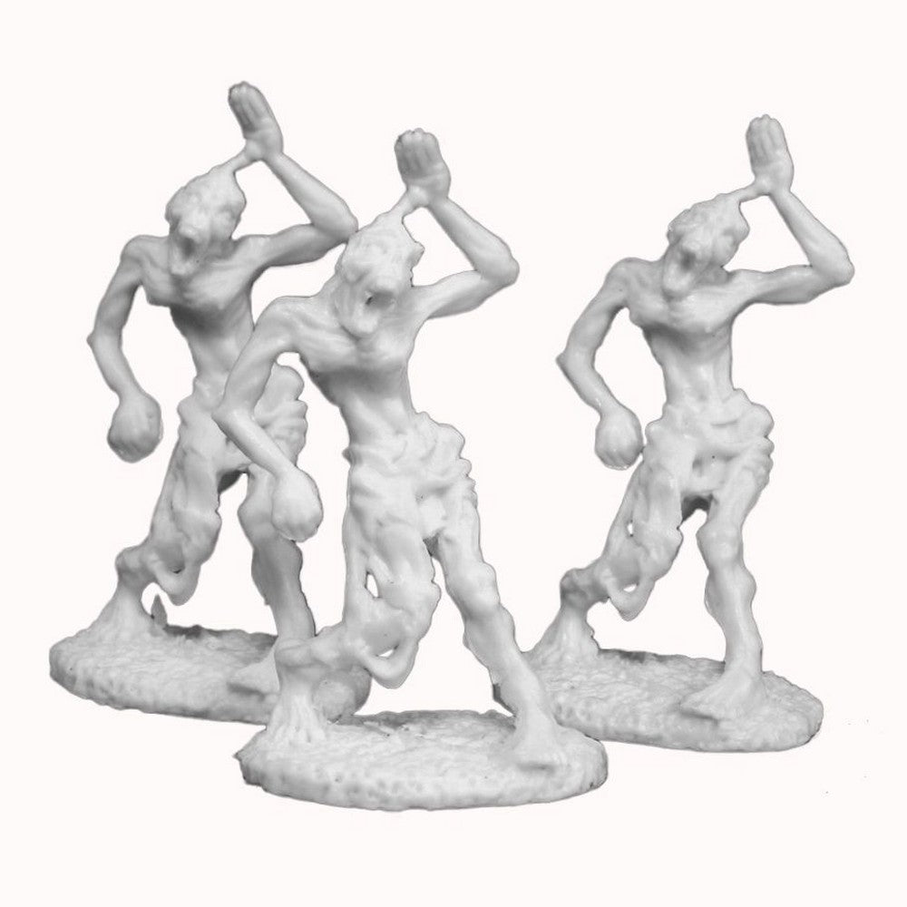 PREORDER Reaper: Bones Classic: Zombies (3) (Plastic)