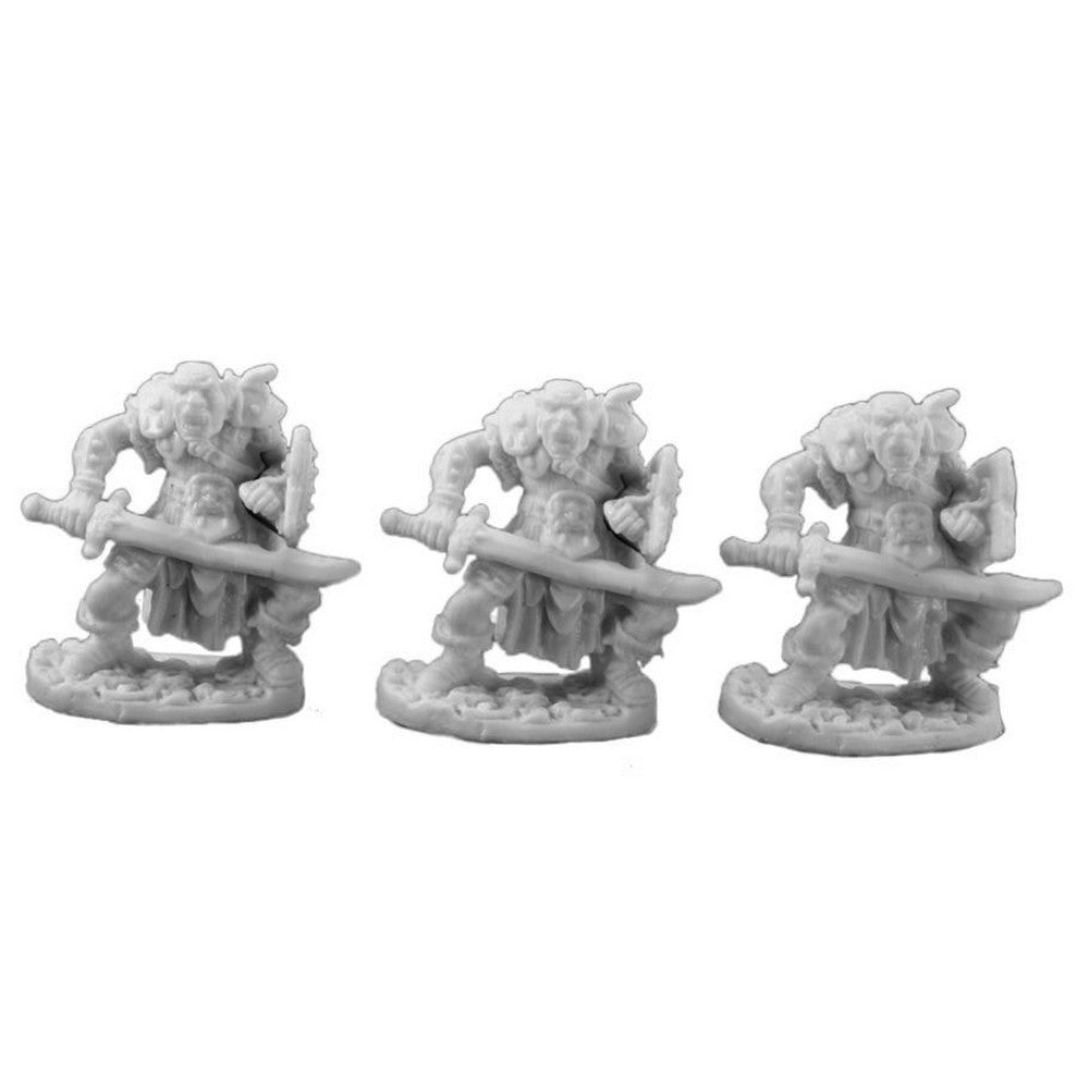 PREORDER Reaper: Bones Classic: Orc Swordsman (3) (Plastic)