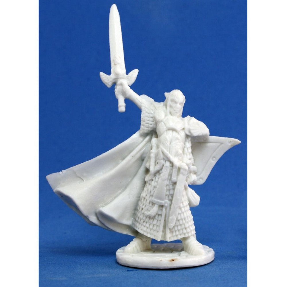 PREORDER Reaper: Bones Classic: Turanil - Male Elf Paladin (Plastic)